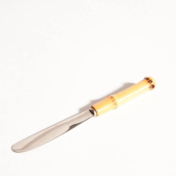 RARE FIND: 6 VINTAGE fruit knives Solingen rust-free in stand 50s / 60s - Picture 2 of 10